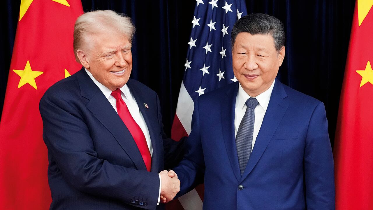 Donald Trump y Xi Jinping.