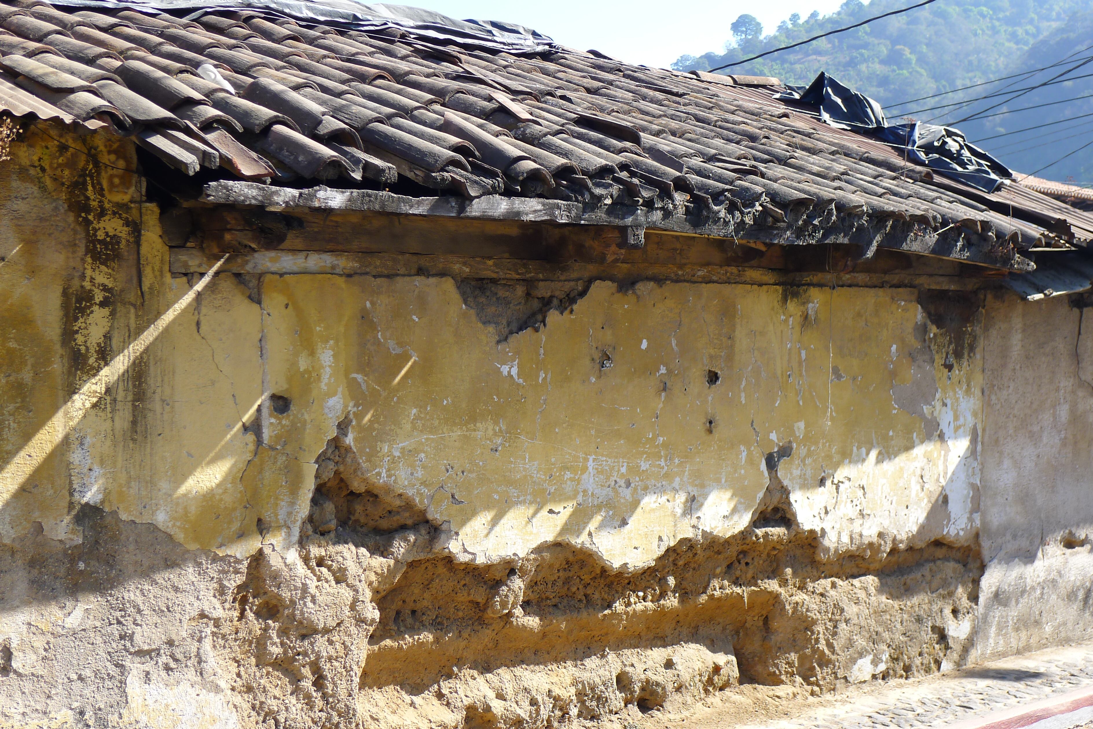 decadencia, abandono, terremoto, daño