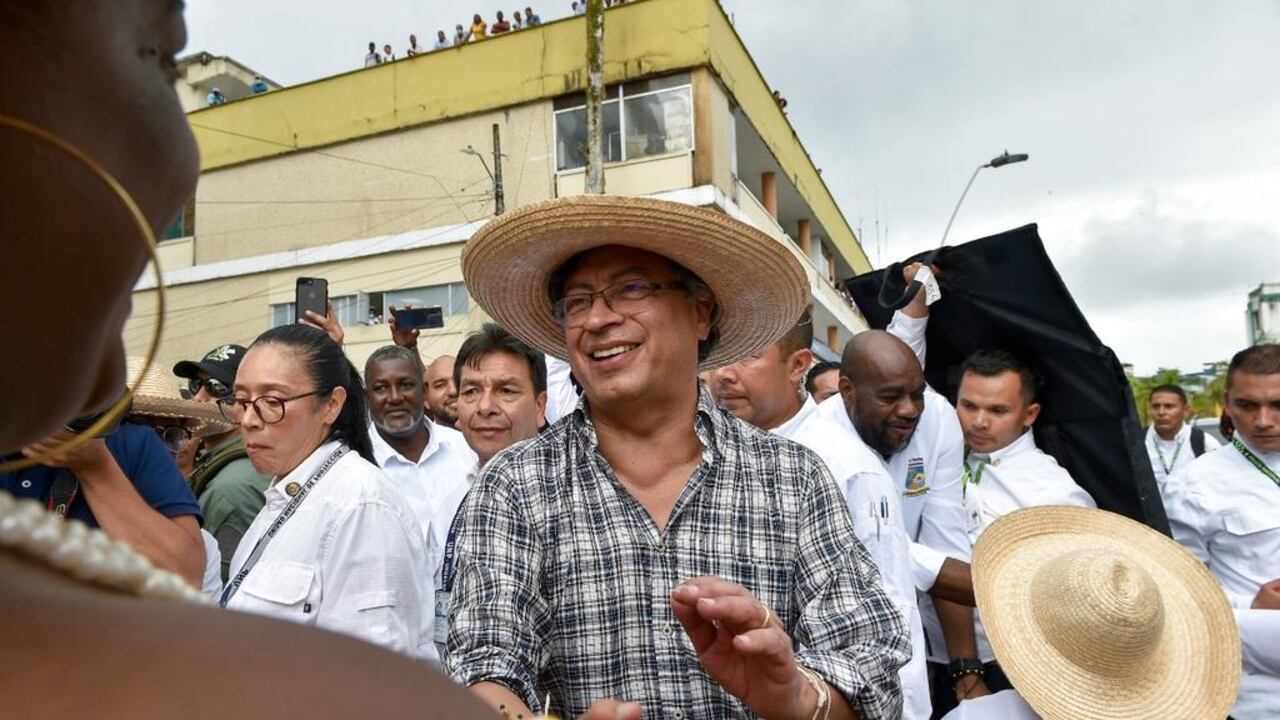 El presidente Gustavo Petro estuvo en Buenaventura para instalar el Puesto de Mando Unificado por la Vida.
