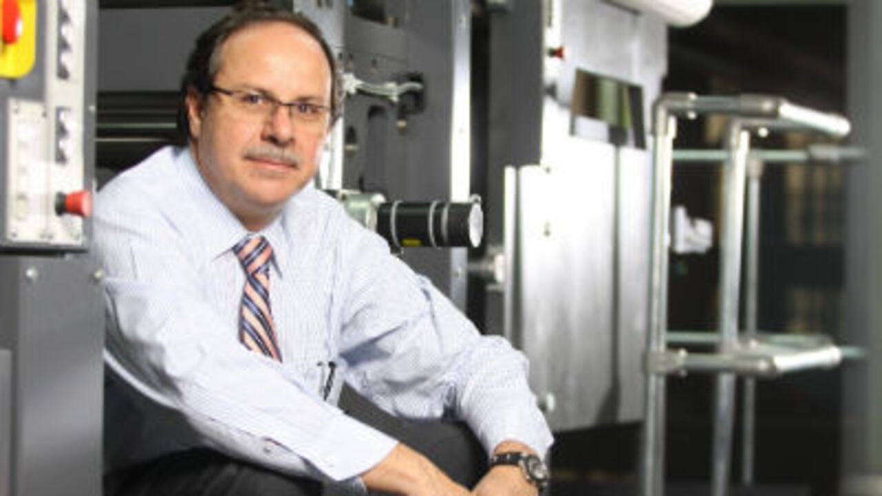 Luis Miguel de Bedout, gerente del periódico El Colombiano.