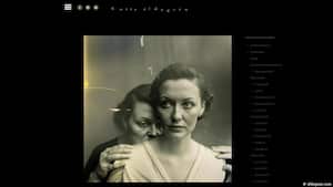 Captura de pantalla del sitio web de Boris Eldagsen.