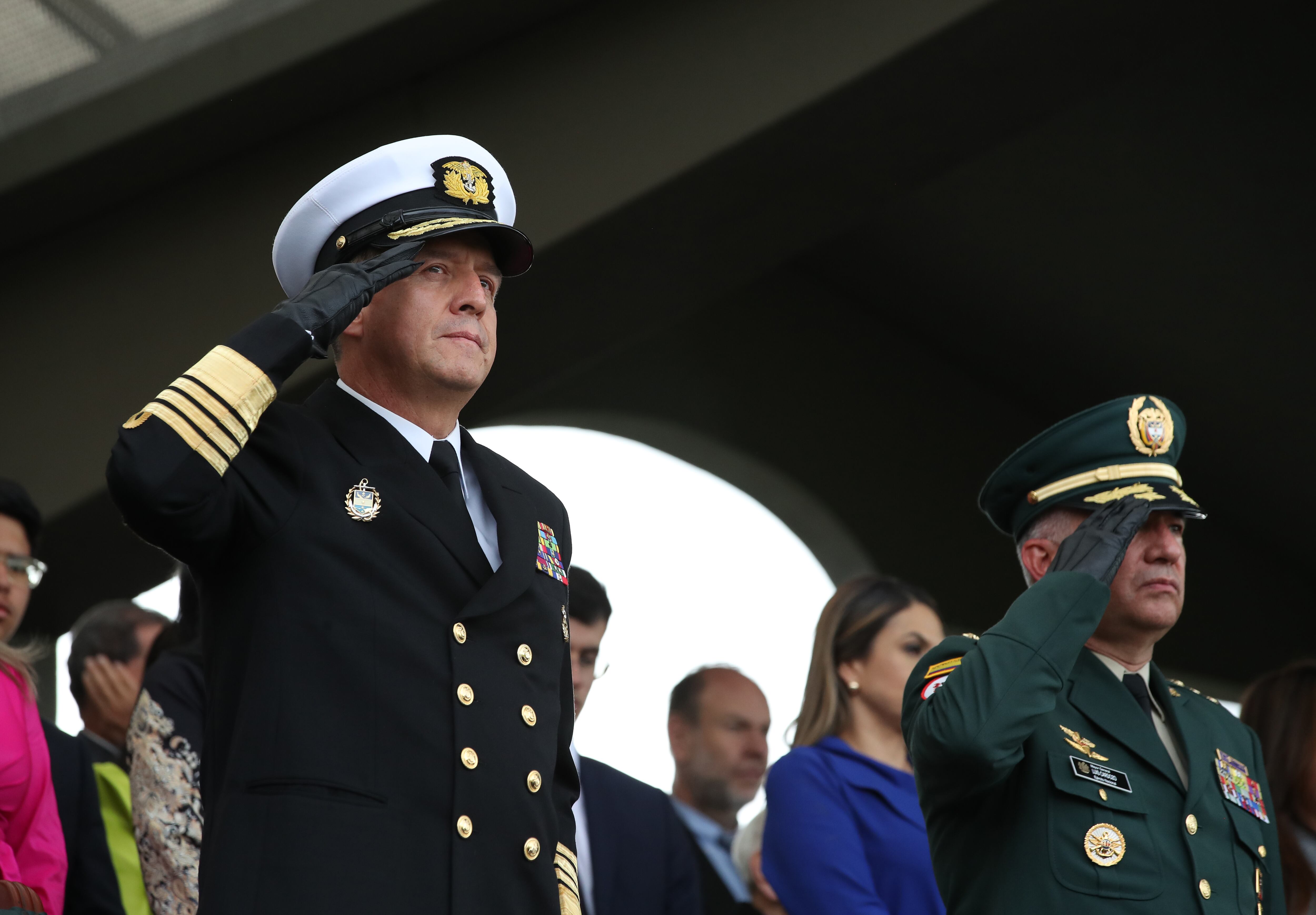 Comandante General de las Fuerzas Militares almirante Francisco Cubides Granados
Escuela Militar de Cadetes General José María Córdova
Bogota julio 9 del 2024
Foto Guillermo Torres Reina / Semana