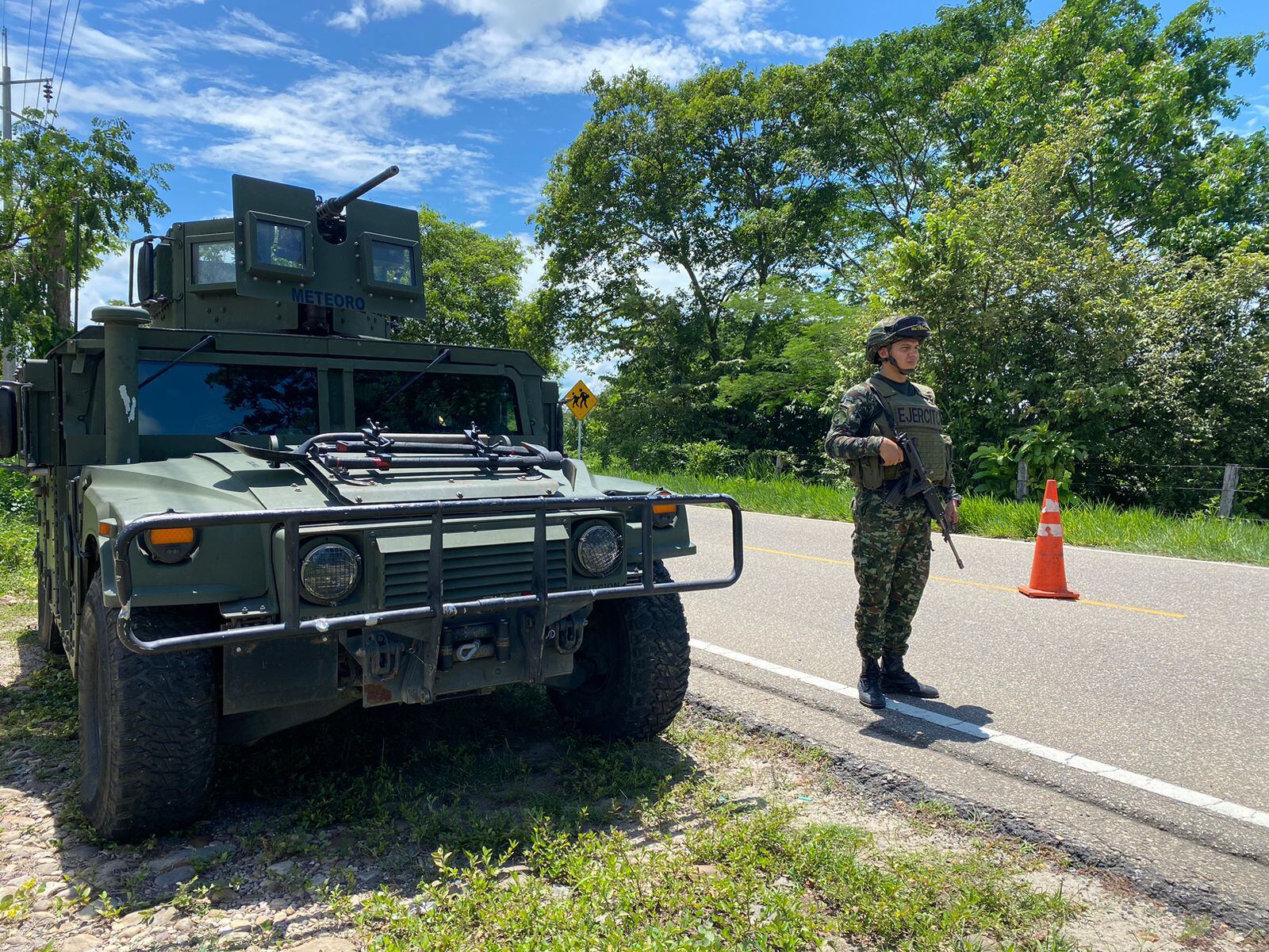 Más de cinco mil  hombres y mujeres de las Fuerzas Militares intensifican el despliegue operacional en Chocó