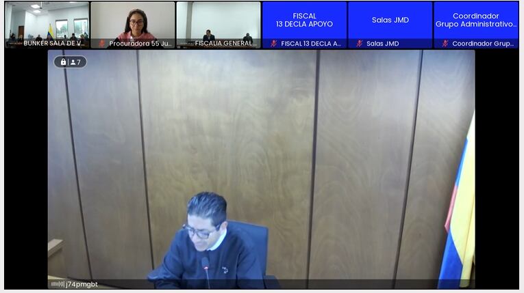 Audiencia de Nicolás Petro y Days Vásquez por lavado de activos y enriquecimiento ilícito.