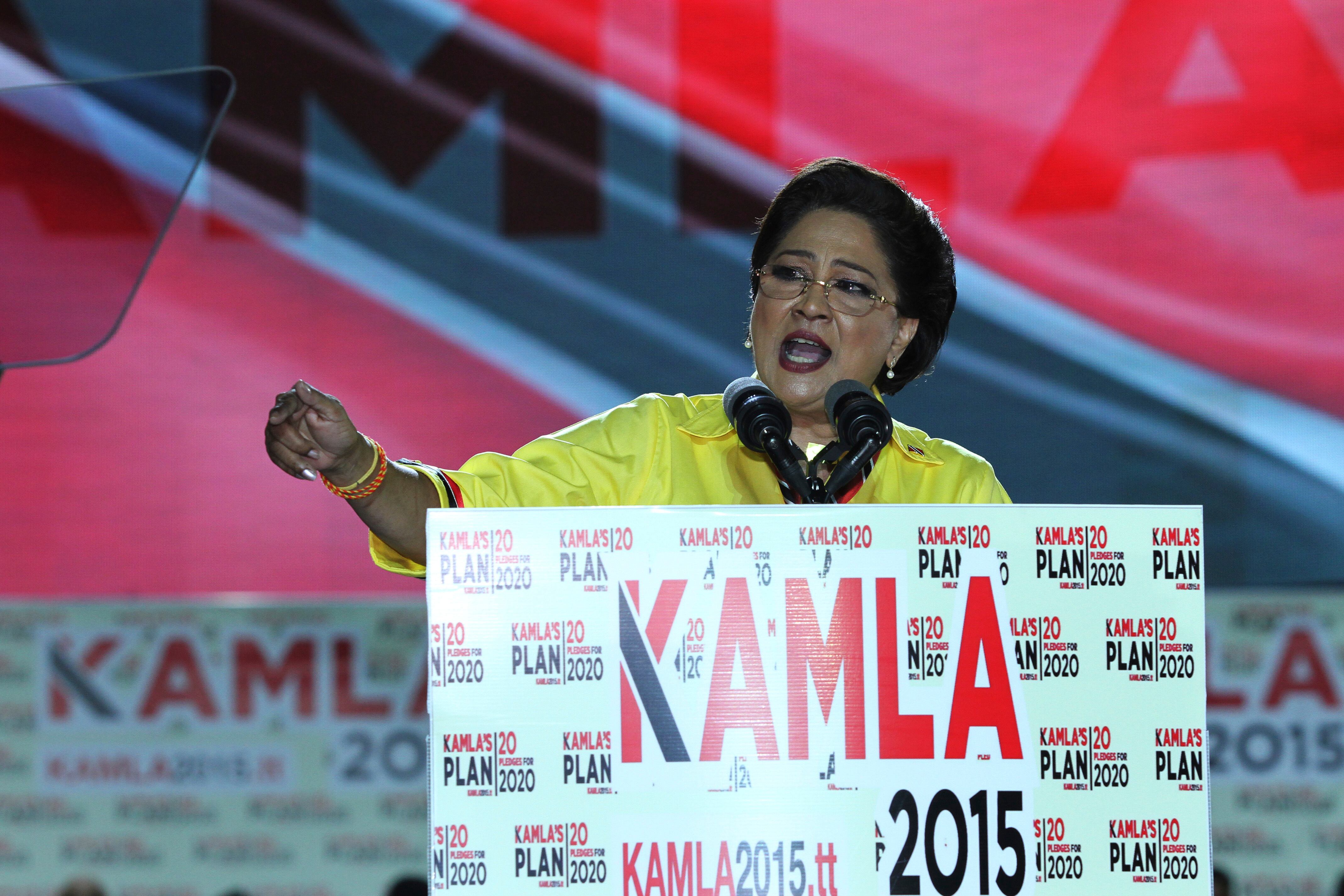 Kamla Persad-Bissessar, Primera Ministra de Trinidad y Tobago