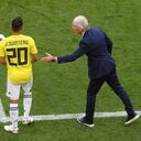 El volante colombiano disputó los mundiales de 2014 y 2018.