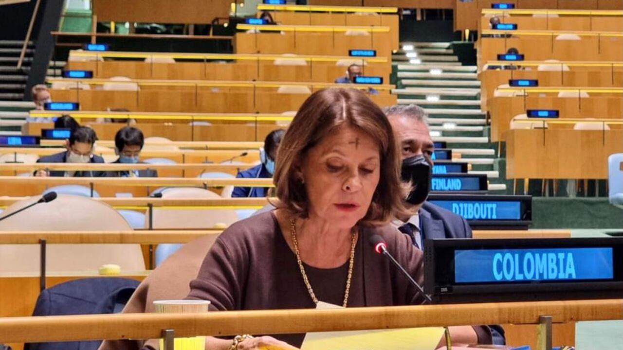 La vicepresidenta y canciller Marta Lucía Ramírez realizó un una nueva intervención en la ONU.