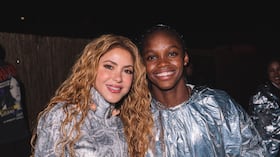 así fue el encuentro entre Linda Caicedo y Shakira en la residencia de Madrid
