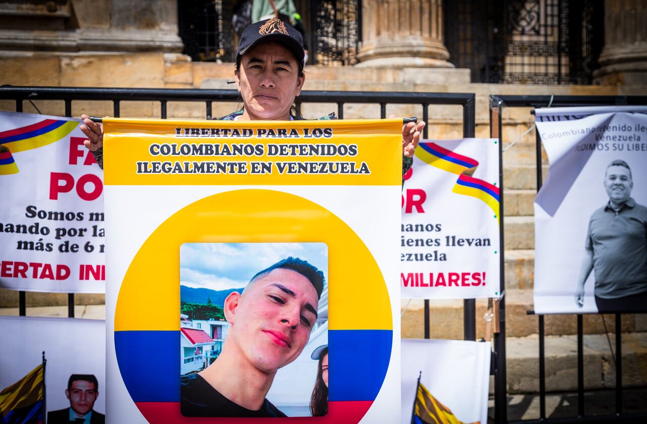 Colombianos detenidos en Venezuela