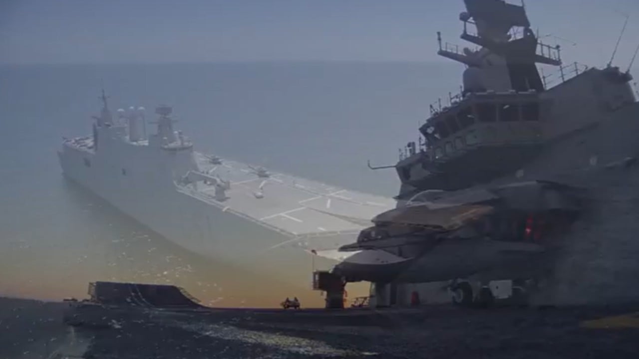 Este es el buque insignia de la Armada Española y el mayor buque de guerra construido en España.