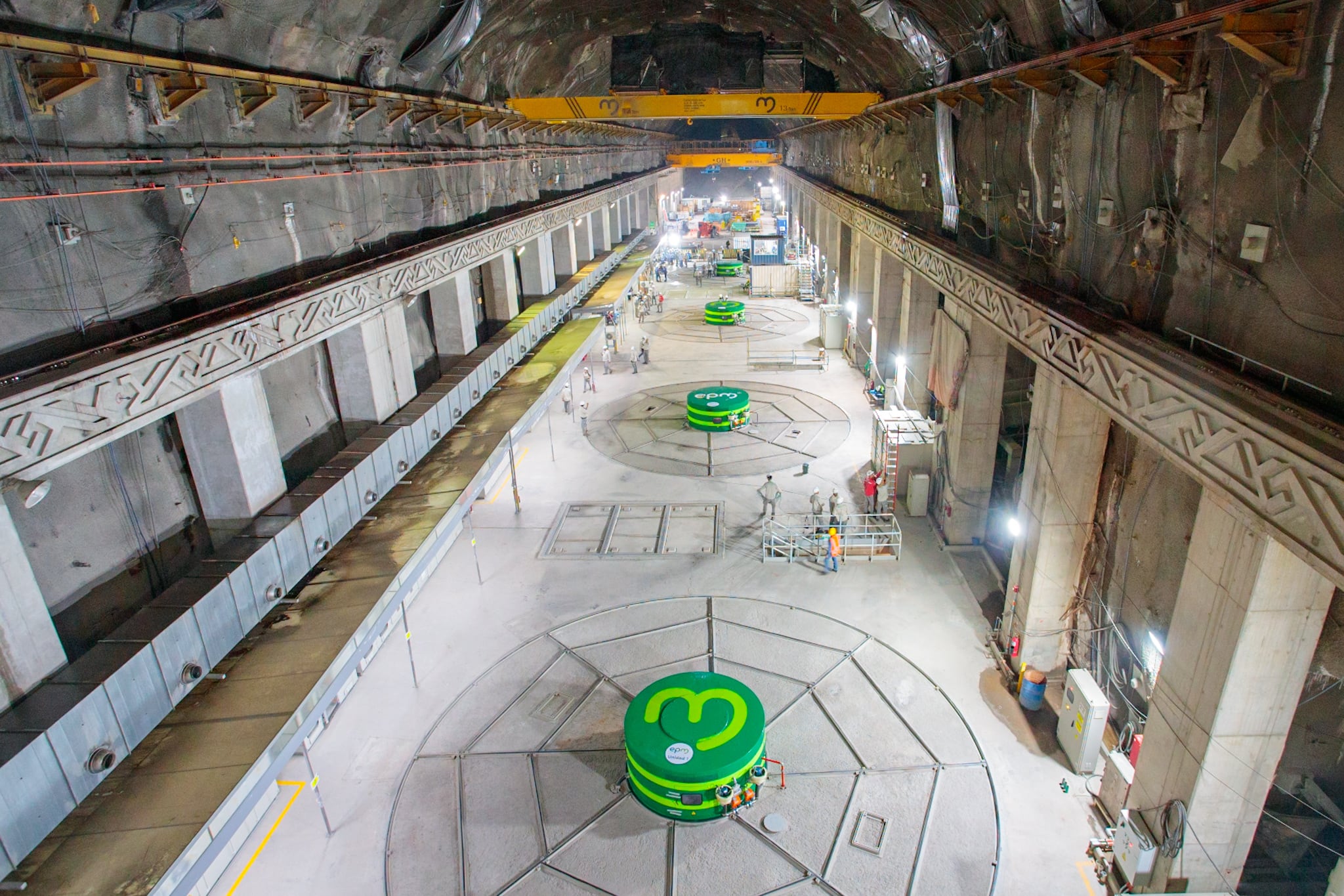 Trabajos en Hidroituango