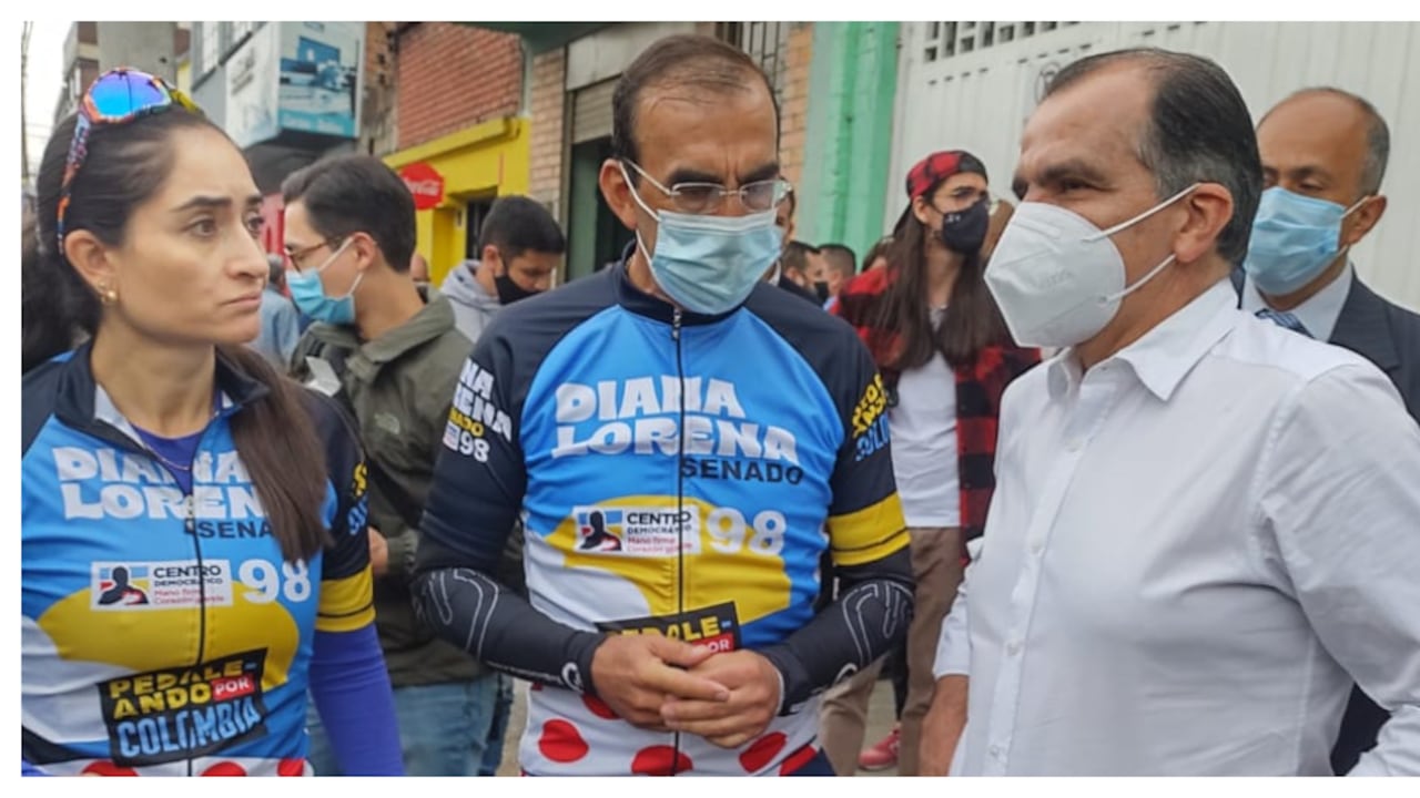 Diana Lorena Gómez, Rodolfo Palomino y Óscar Iván Zuluaga