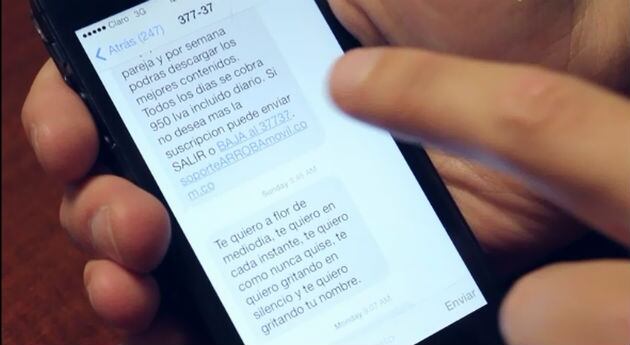 Los delincuentes alteran los mensajes para engañar a las personas. 