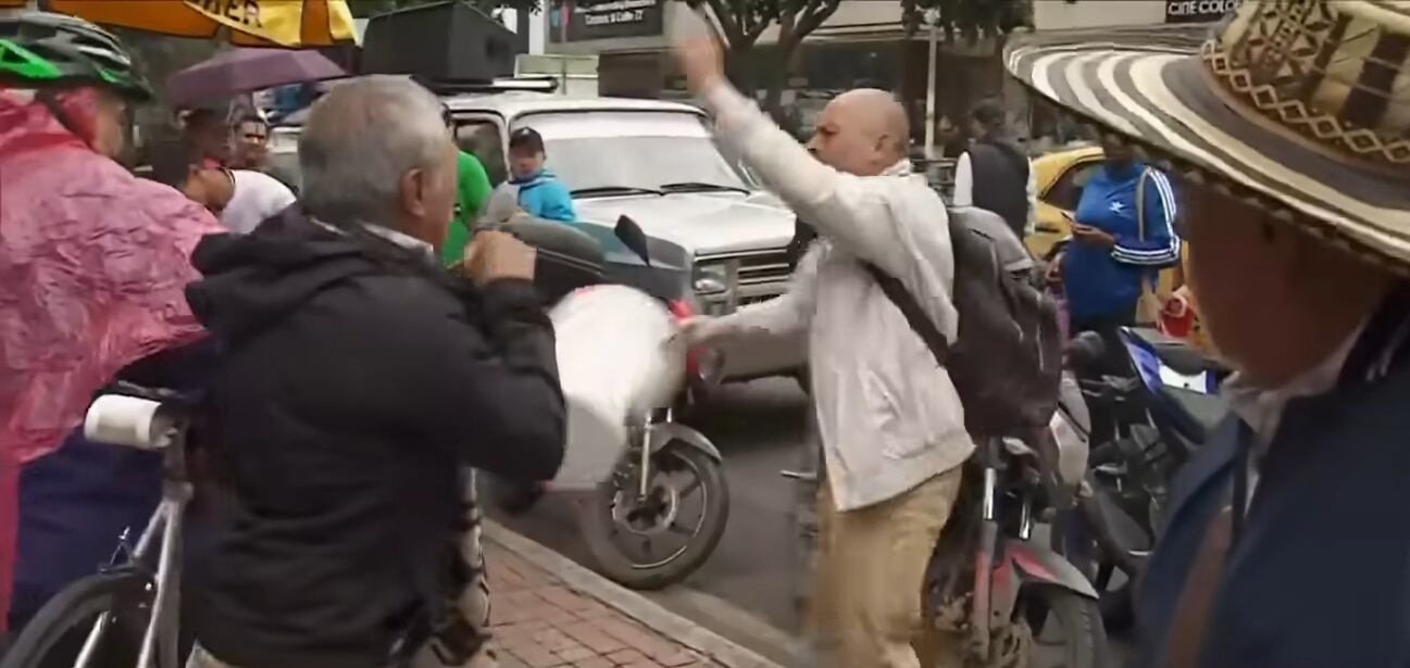 La situación se robó la atención en las redes sociales.