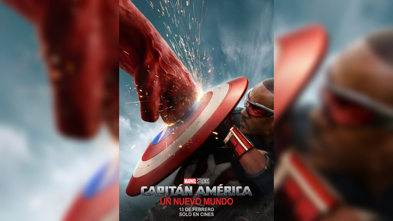 Capitán América/Sam Wilson (Anthony Mackie) en CAPITÁN AMÉRICA: UN MUNDO NUEVO de Marvel Studios. Foto cortesía de Marvel Studios. © 2024 MARVEL. | Foto: Courtesy of Marvel Studios