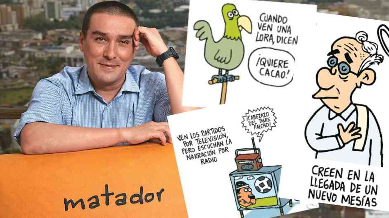 El caricaturista ha sido uno de los hombres que mejor ha retratado la vida, costumbres y situaciones hilarantes de la cotidianidad colombiana