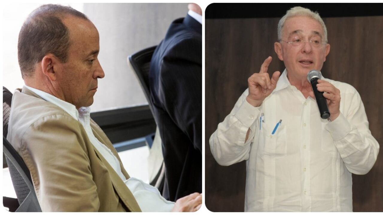 Santiago y Álvaro Uribe Vélez.