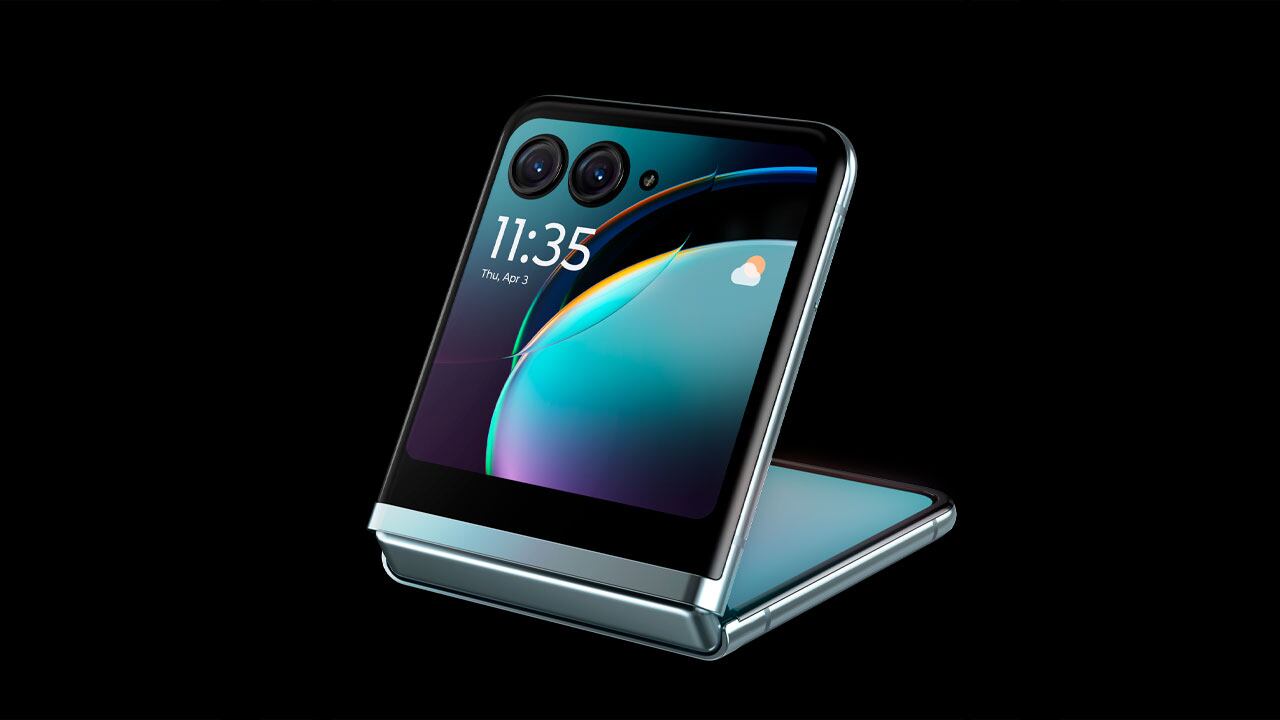 El motorola Razr 40 ultra tendrá una pantalla frontal amplia.