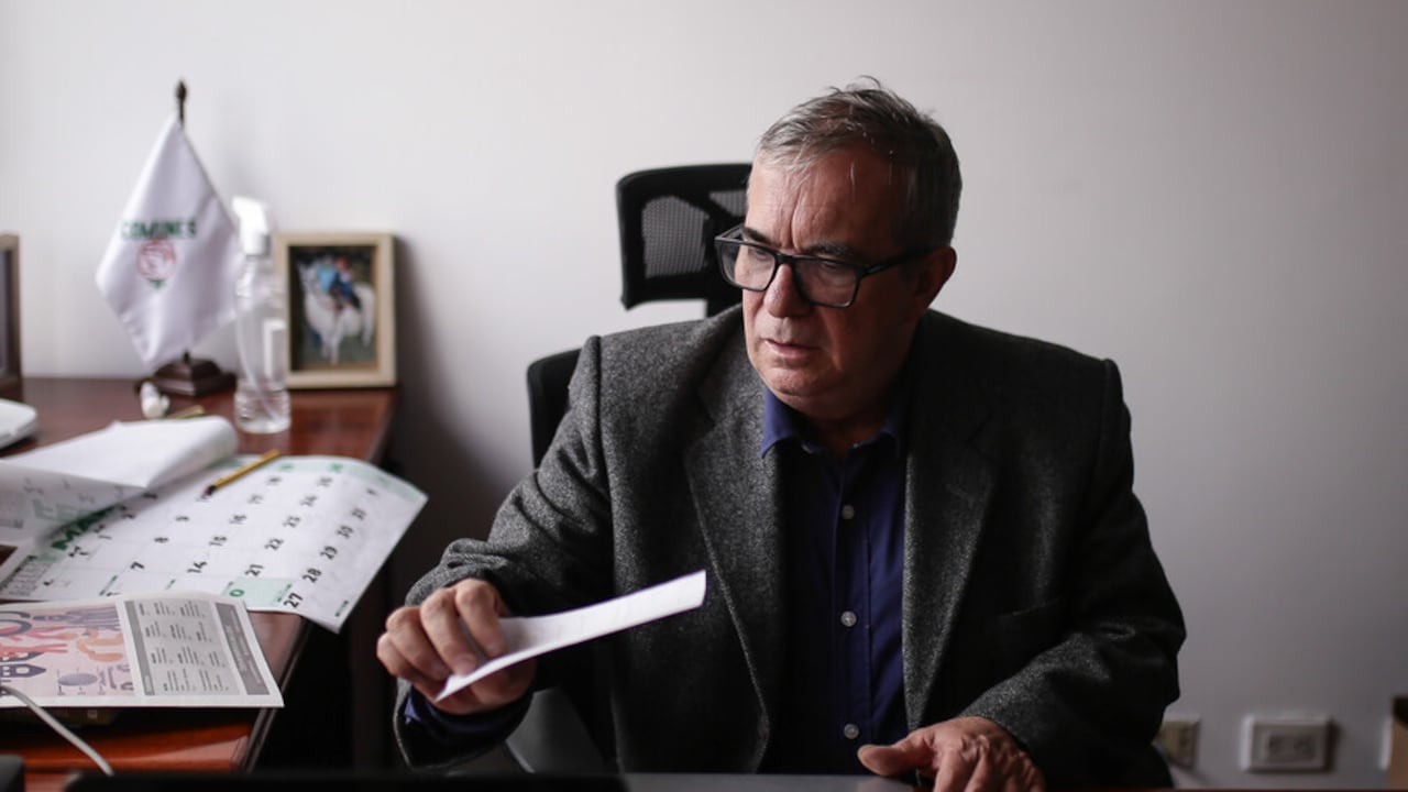 Rodrigo Londoño Echeverri, alias Timochenko, el último máximo comandante de las Farc.