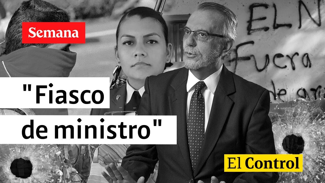 El Control al ministro de defensa Iván Velásquez, un "fiasco de ministro"