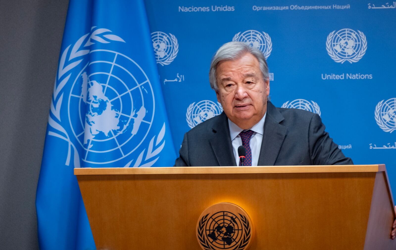 Secretario General de la ONU, António Guterres.