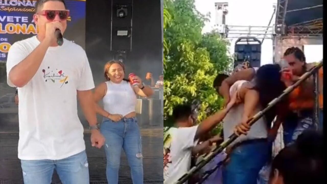 Los hechos sucedieron en el fin de semana de Corpus Christi, en Montería. Foto: Twitter @soypequenojuan