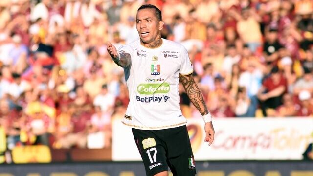 Dayro Moreno, jugador al servicio del Once Caldas de Manizales.