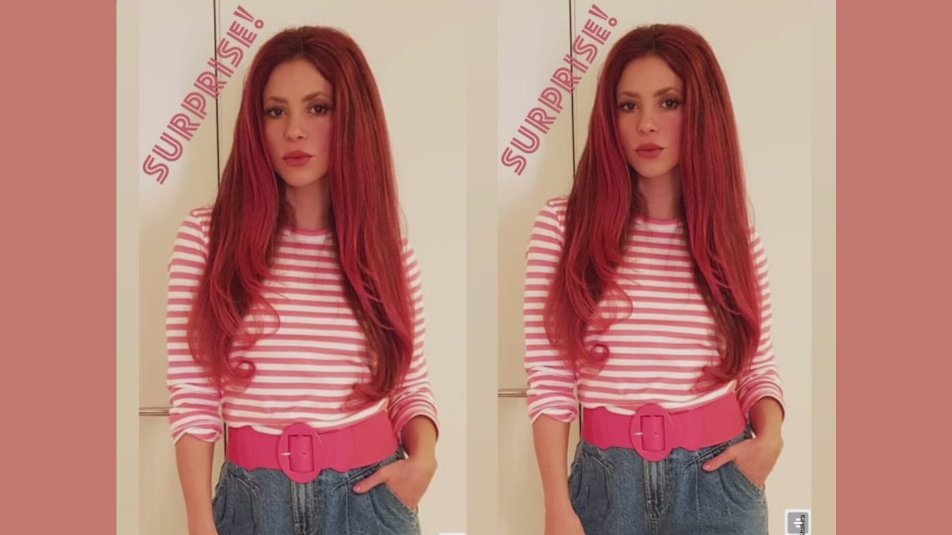 Shakira cambió de Look