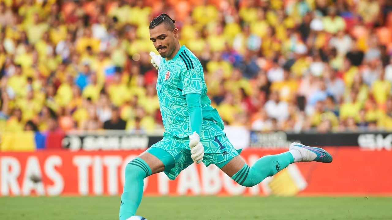 Álvaro Montero, arquero de la Selección Colombia.