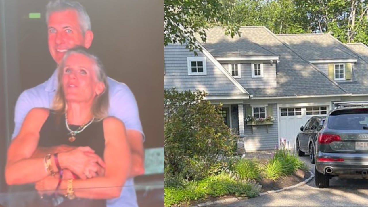 Casa de la pareja involucrada en una aventura durante el concierto de Coldplay