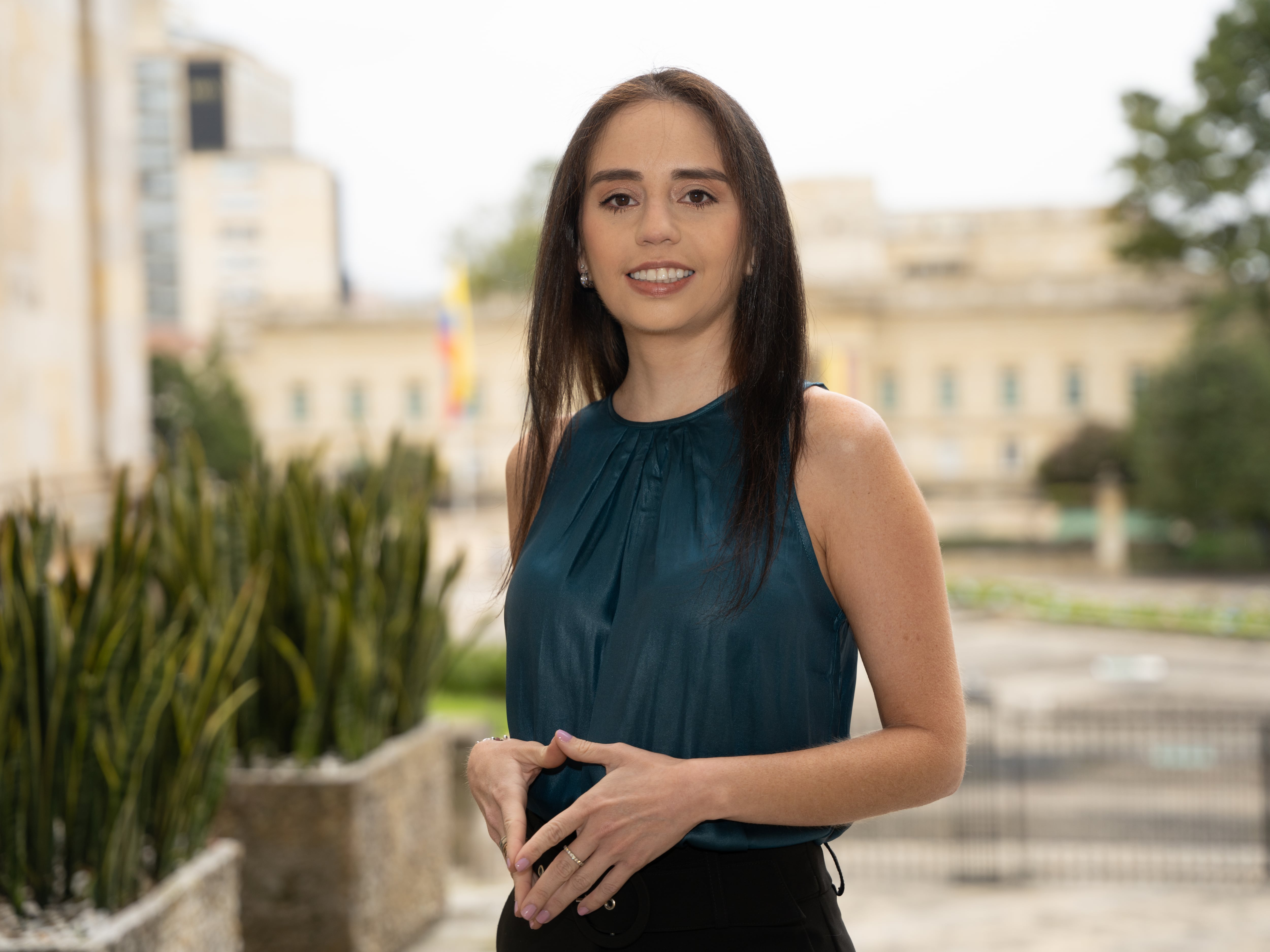 Candidata al Senado del Centro Democrático, Amalia Salgado.