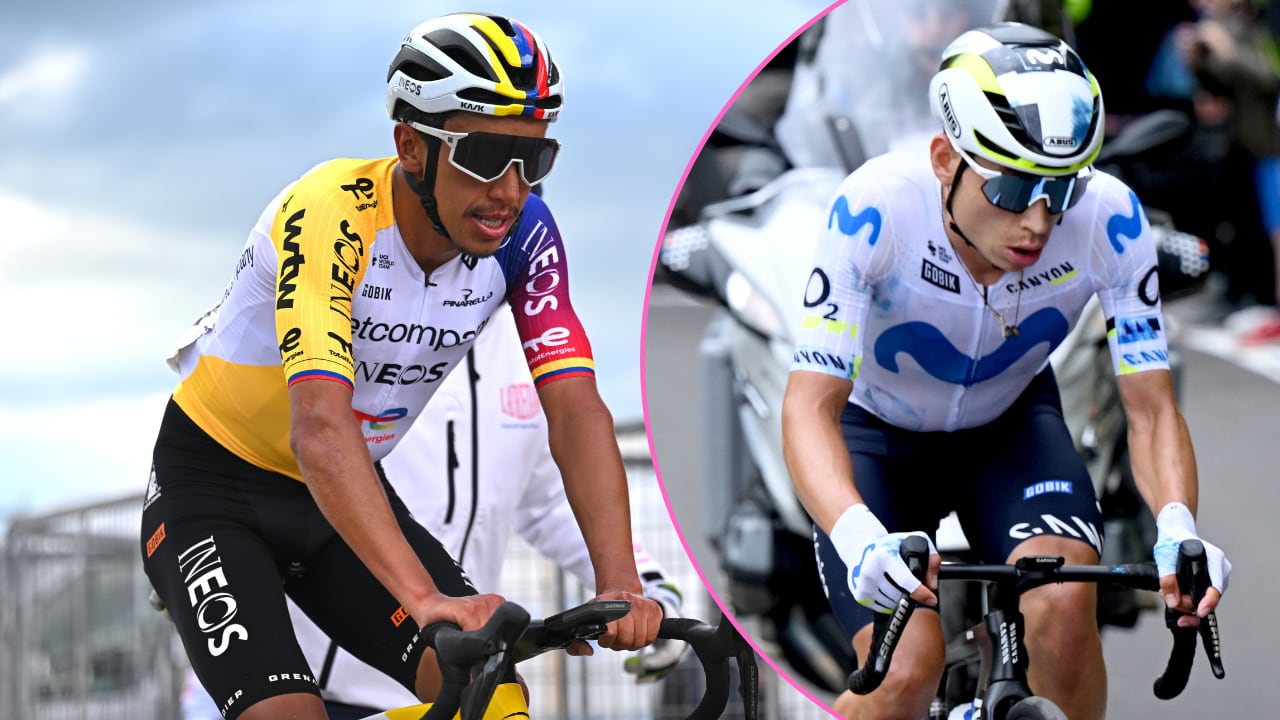 Egan Bernal y Einer Rubio, colombianos en el Giro de Italia 2026