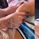 Bebé tatuado