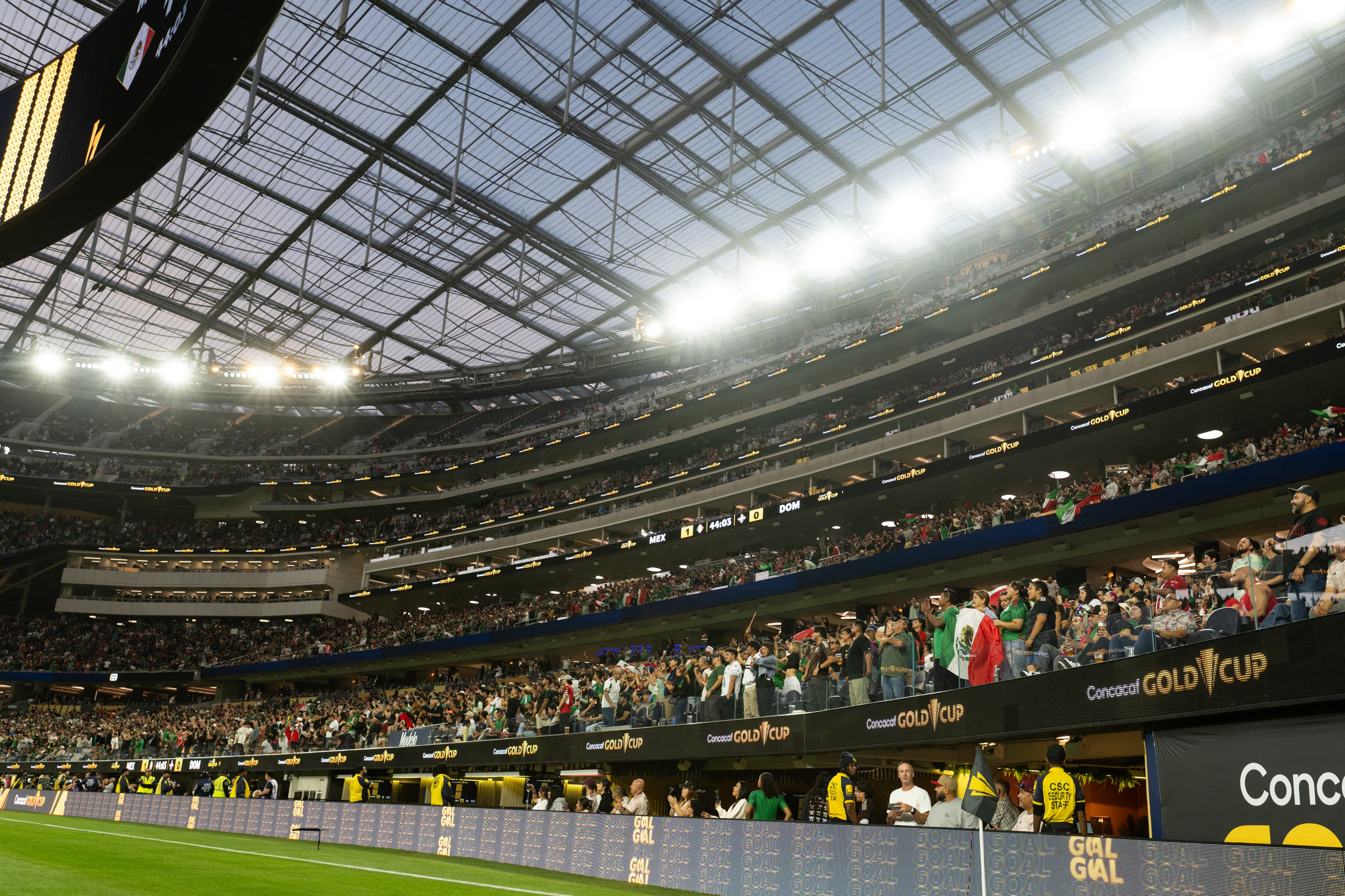 FIFA President Gianni Infantino reacts during the unveiling of the match schedule for the FIFA World Cup 2026 in Washington, D.C., the United States, on Dec. 6, 2025. (Photo by Jia Haocheng/Xinhua via Getty Images)
