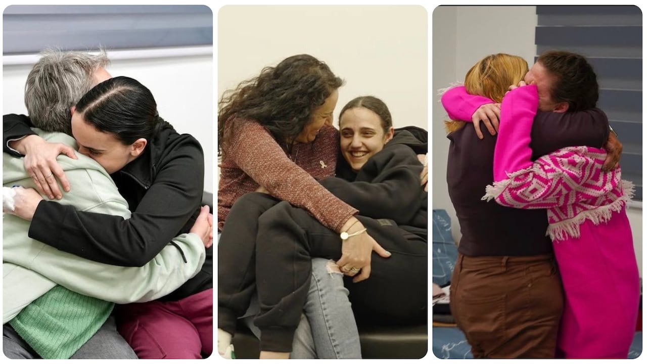 Las conmovedoras imágenes fueron publicadas en las redes sociales