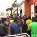 Ley seca: ciudadanos hacen fila para comprar licor en Bogotá