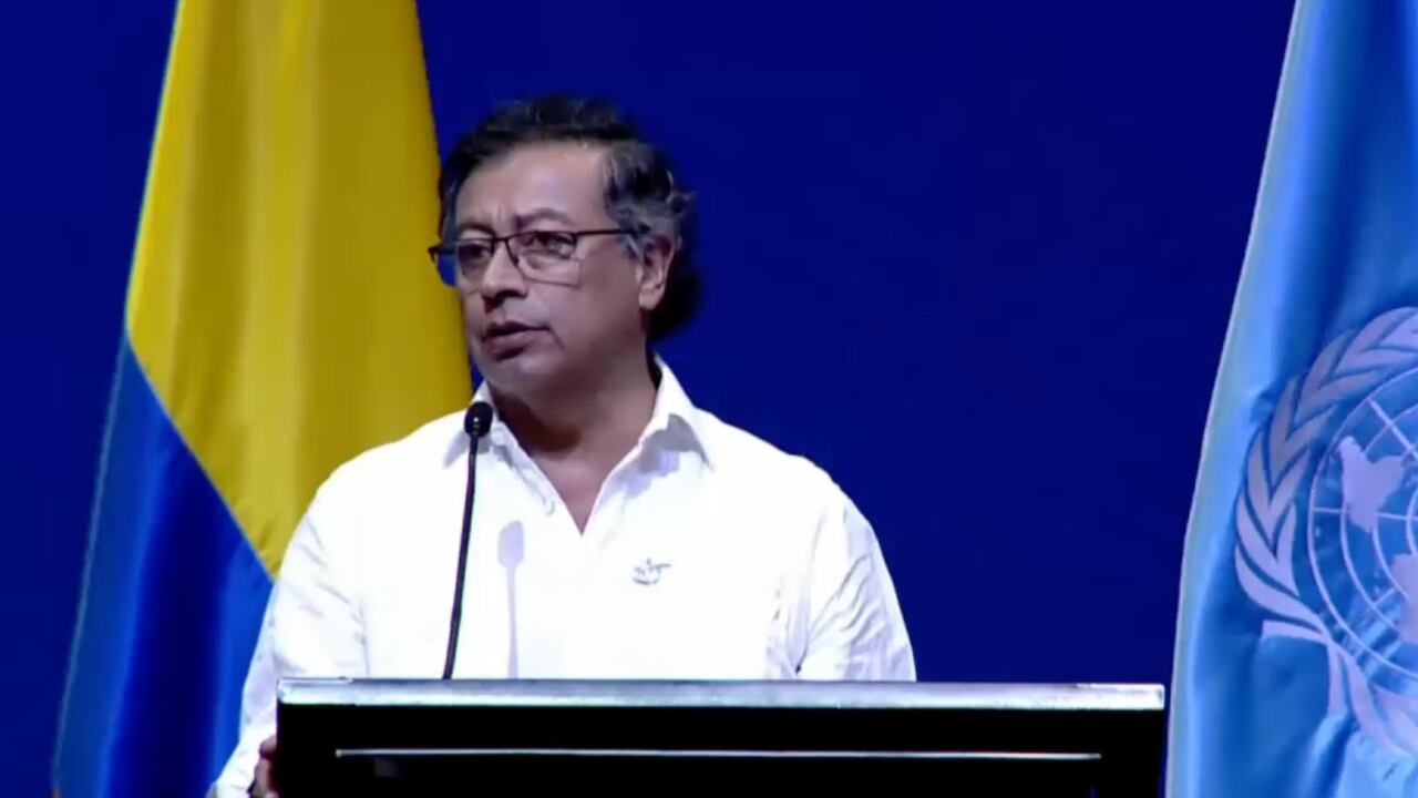 Gustavo Petro en la COP16.