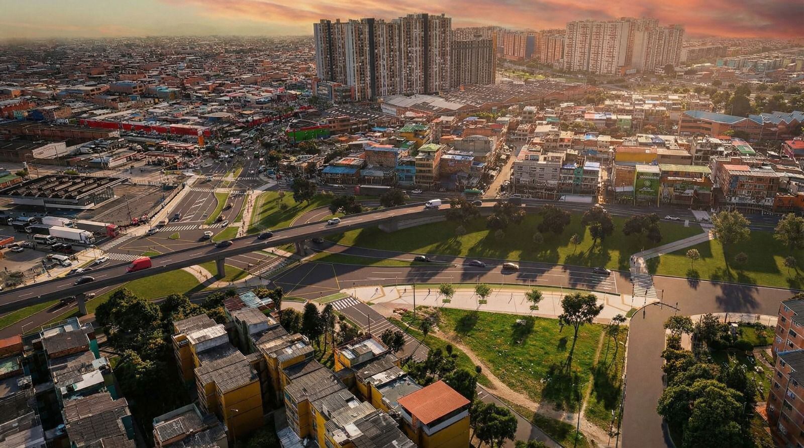 Inició la construcción de nuevo puente en el sur de Bogotá.