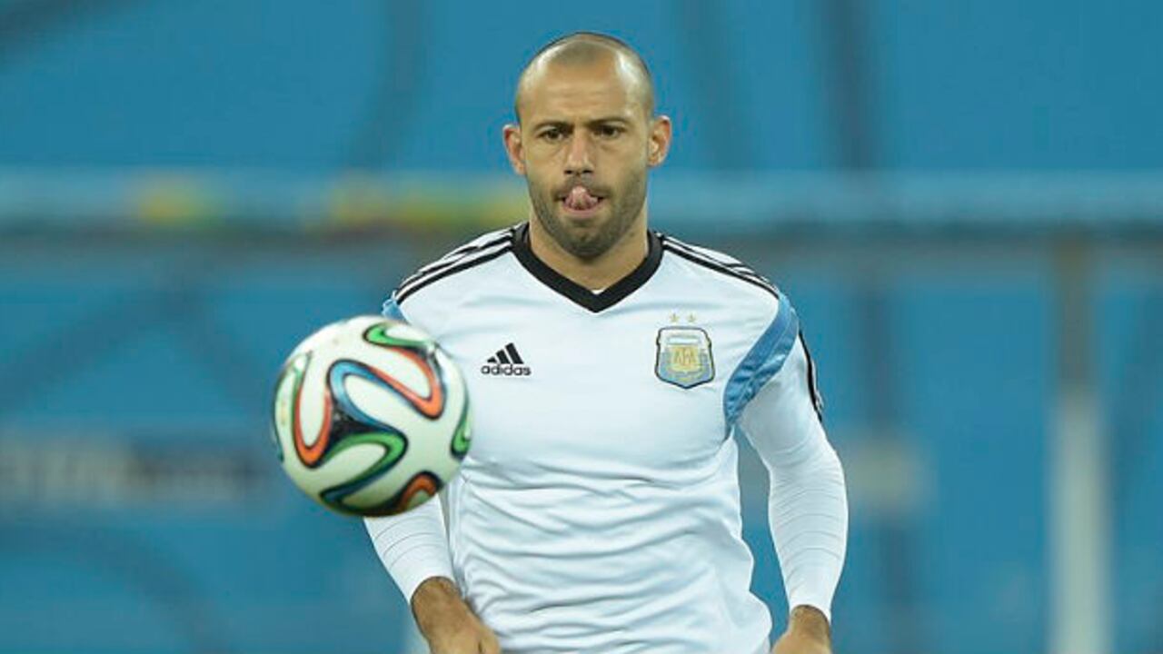 Javier Mascherano es el capo indiscutible de Argentina en el Mundial. Foto: AFP.