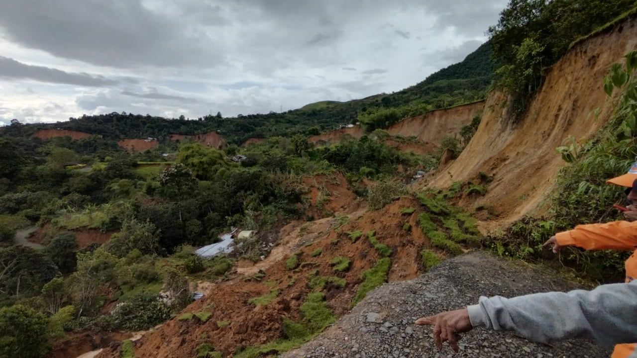 El mandatario afirmó que son 150 familias las damnificadas