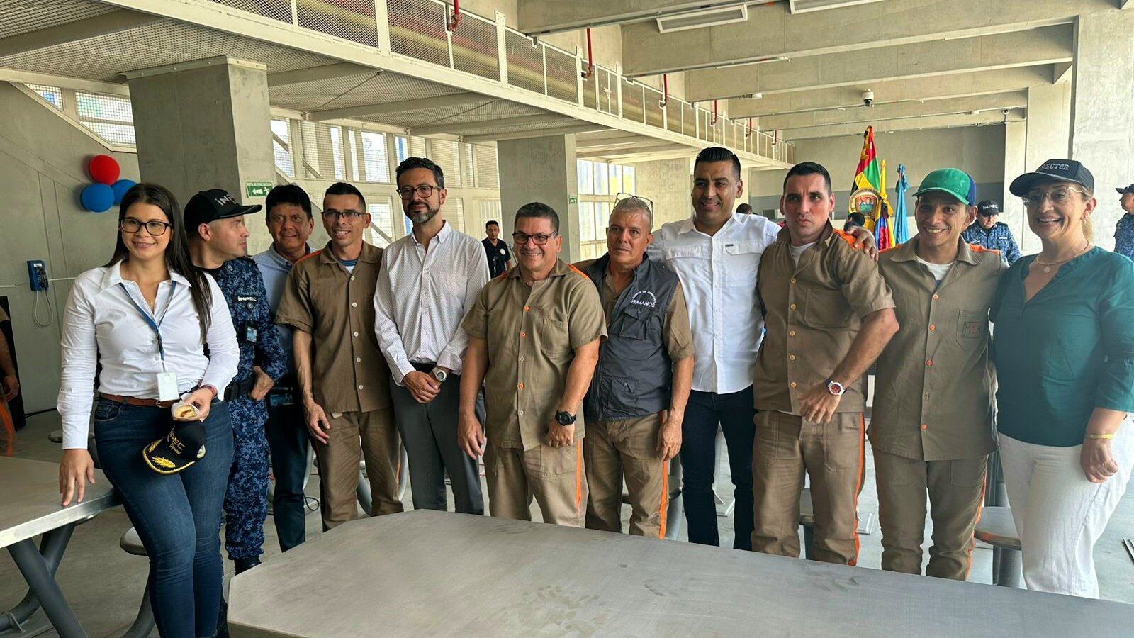 El Instituto Nacional Penitenciario y Carcelario –INPEC- nuevo pabellón de máxima seguridad de Girón, Santander.