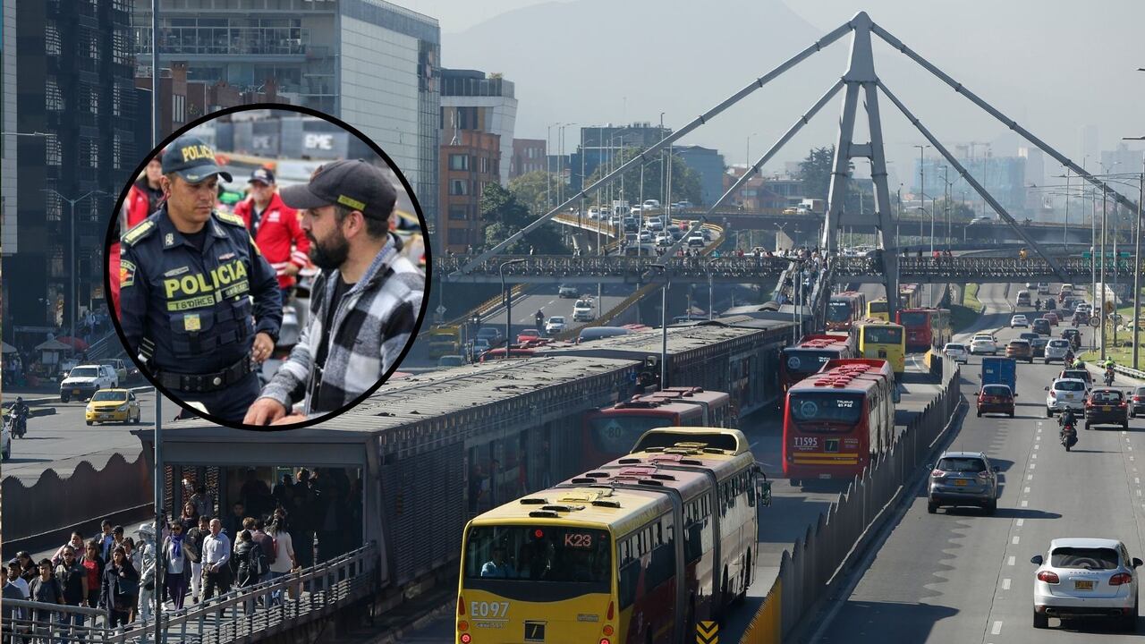 Intervención en el puente de la Calle 100 tuvo consecuencias en el mercado informal.