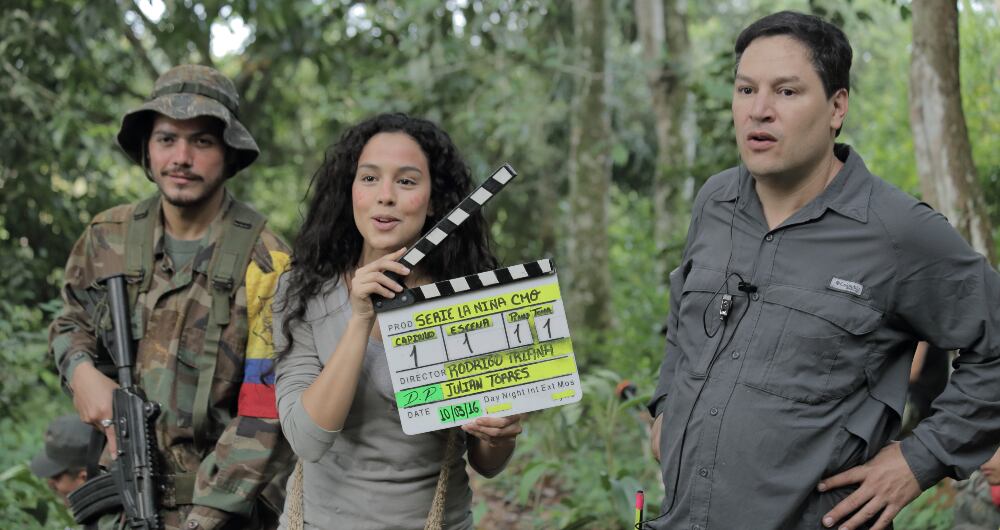 Detrás de cámaras de La Niña