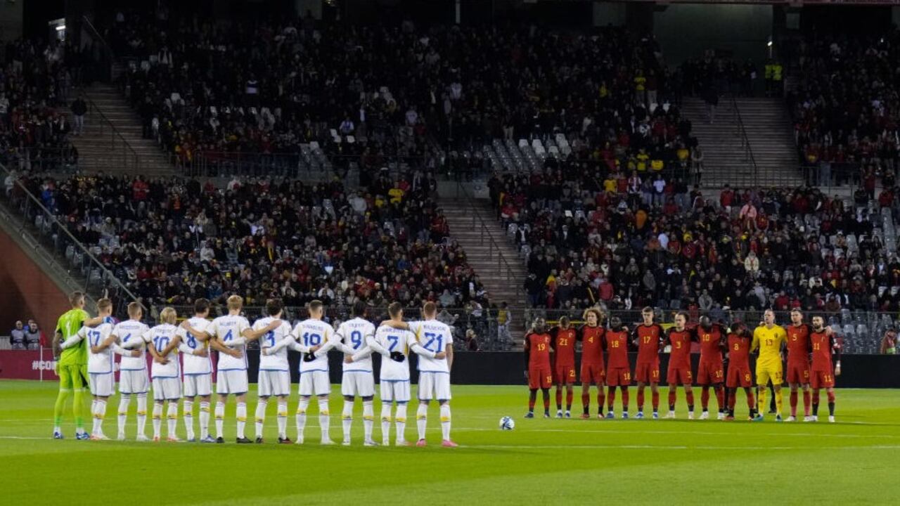 Partido suspendido entre Bélgica y Suecia