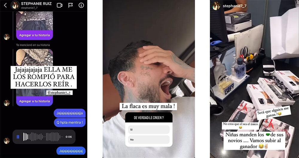 Historias de Mateo Carvajal - Captura de pantalla tomada de Instagram @mateoc17