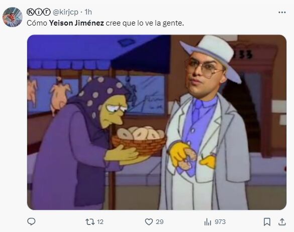 Memes Yeison Jiménez.