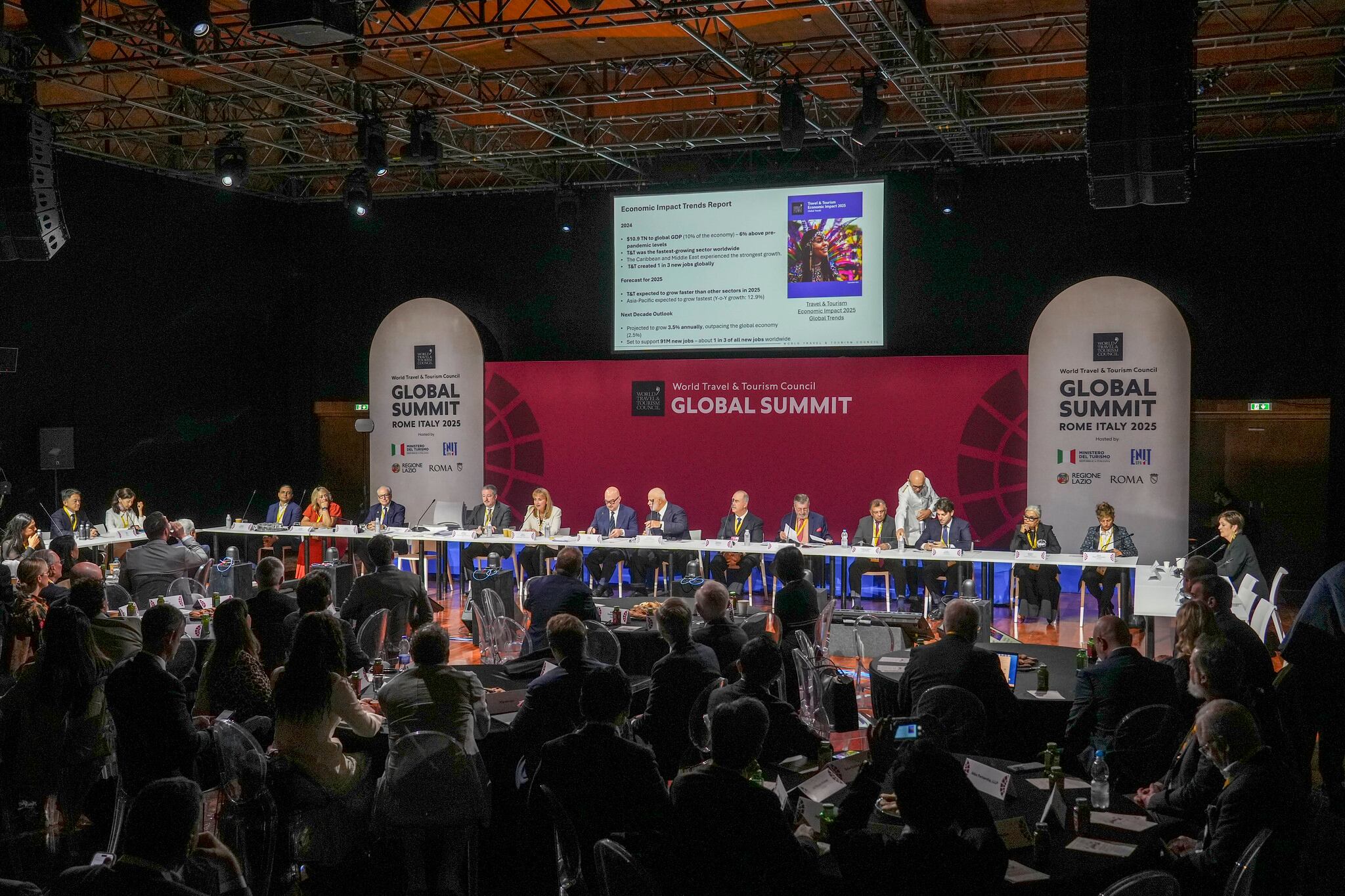 La versión 25 del WTTC incluyó conferencias, paneles y debates sobre las innovaciones y el futuro del turismo.