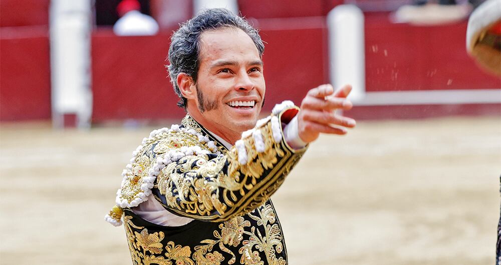 Luis Bolívar, torero colombiano, con 20 años de experiencia.