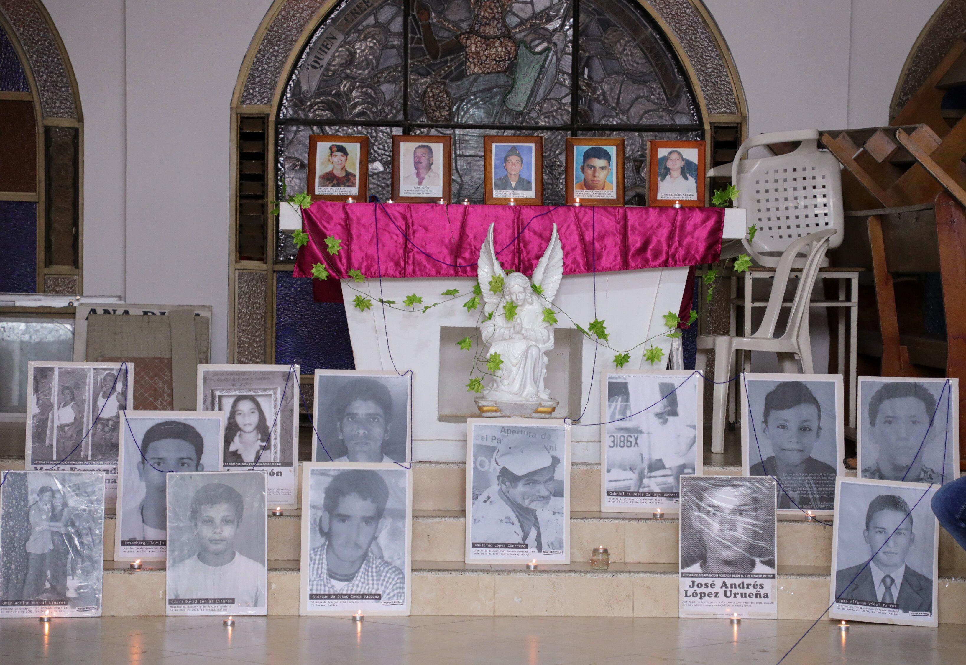 La Jep  terminó la intervención del osario colectivo en Caldas.