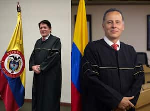 Tribunales Superior de Bogotá y Administrativo de Cundinamarca estrenan presidentes. Magistrado José Antonio Cruz Suárez y magistrado José Élver Muñoz Barrera.